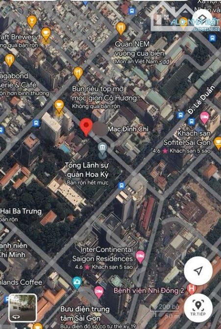 ĐẤT TRUNG TÂM QUẬN 1, DT 1317M², CÓ GPXD 16 TẦNG, 3 HẦM, MẠC ĐĨNH CHI, GIÁ 1150 TỶ - 2