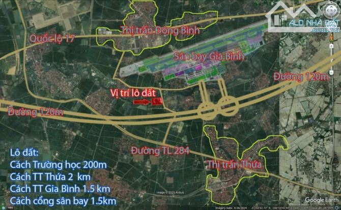 BÁN ĐẤT LƯƠNG TÀI, BẮC NINH. 90M2 * MT 5M * 2,65 TỶ. Ô TÔ TRÁNH, FULL THỔ CƯ. - 2
