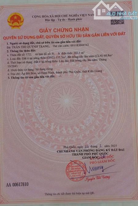 CƠ HỘI ĐẦU TƯ SINH LỜI CAO – ĐẤT MẶT TIỀN HẺM HÀM NINH, PHÚ QUỐC - 2