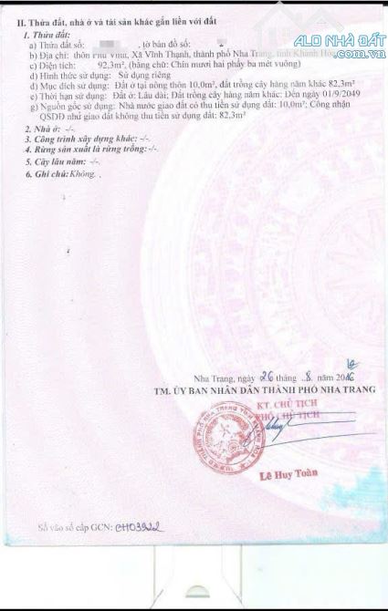 Nhà vĩnh thạnh ,mặt đường 8m cách biển 6km - 2