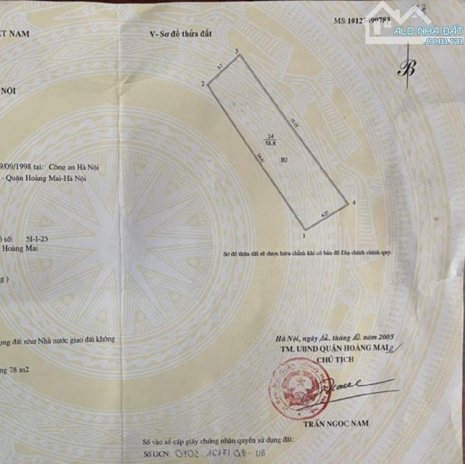 Bán nhà Gốc Đề, ngõ thông ngõ Chùa Hưng Ký, Minh Khai, 58m2 - 2