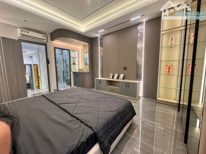 NHÀ GÒ VẤP ĐƯỜNG LÊ VĂN THỌ P8 CÓ THANG MÁY 4X19M HẺM THÔNG 12M 15 TỶ CÔNG VIÊN LÀNG HO - 22