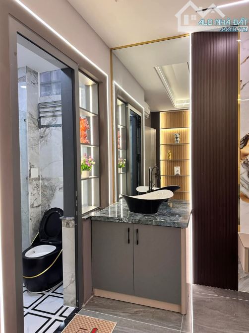 NHÀ GÒ VẤP ĐƯỜNG LÊ VĂN THỌ P8 CÓ THANG MÁY 4X19M HẺM THÔNG 12M 15 TỶ CÔNG VIÊN LÀNG HO - 29