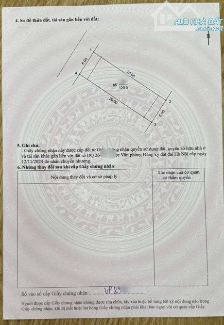 LOUIS CITY ĐẠI MỖ TRỤC CHÍNH KĐT DT120 5 TẦNG MT 6M - 3