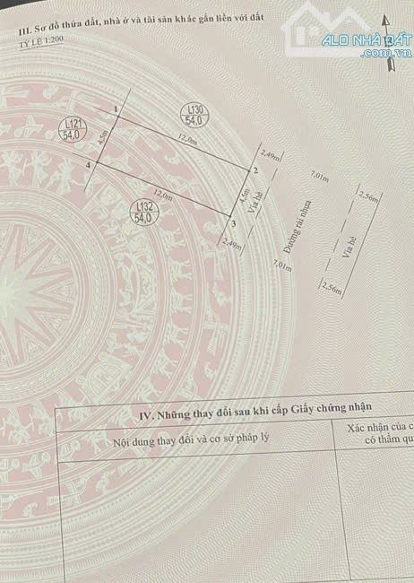 Cần bán 54m2 đất SỔ ĐỎ Tái định cư Chợ Hoa Quả, Sở Dầu, Hồng Bàng, Hải Phòng - 3
