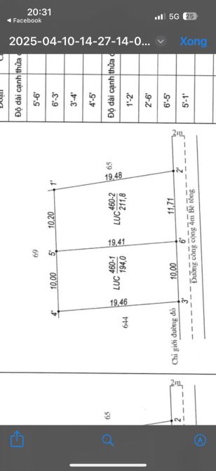 5×19,5 thổ ấp 4 nhựt chánh_Bến Lức_Long an 645 triệu Đường ôtô rẻ - 3