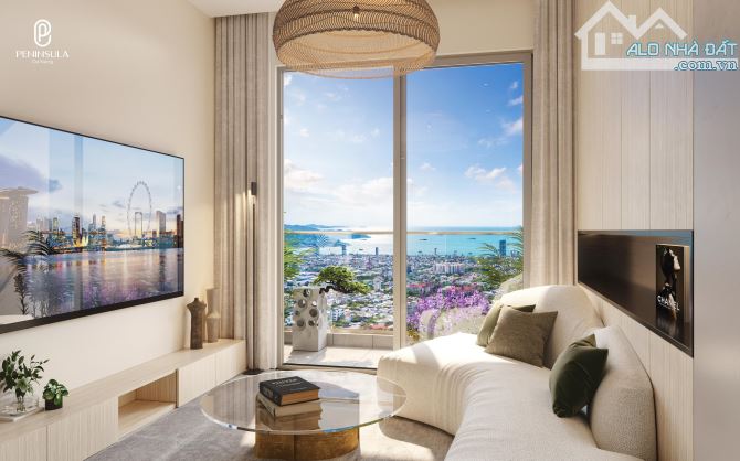 Cực hiếm, cần bán căn hộ Peninsula 2 phòng ngủ, view biển Mỹ Khê Đà Nẵng, sổ đỏ lâu dài - 2