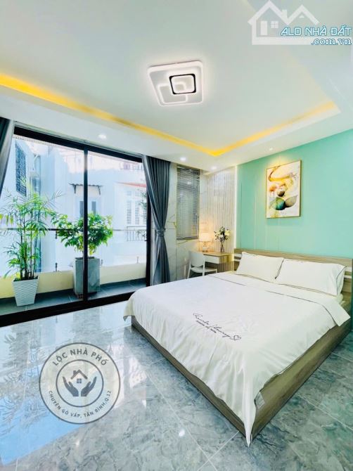 64m2, BÁN NHÀ ĐẸP 5 TẦNG, HẺM 8M, LÊ VĂN THỌ, P14 GÒ VẤP, NHỈNH 7 TỶ - 3
