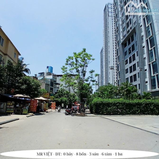 Bán đất Hoàng Công Chất 55m2 - mặt tiền 5m - ngõ thông oto - KD - sát goldmark city - 3