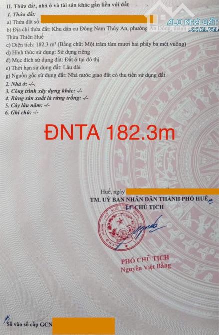 Lô Góc 02 Mặt tiền Đại Cồ Việt view kênh - KQH Đông Nam Thuỷ An, An Đông, TP Huế ✅ - 4