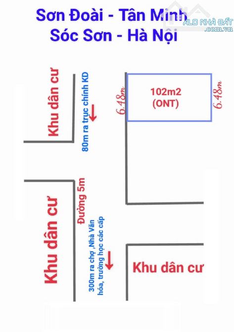 📍 Vị trí: Thôn Sơn Đoài, xã Tân Minh, huyện Sóc Sơn, Hà Nội - 3