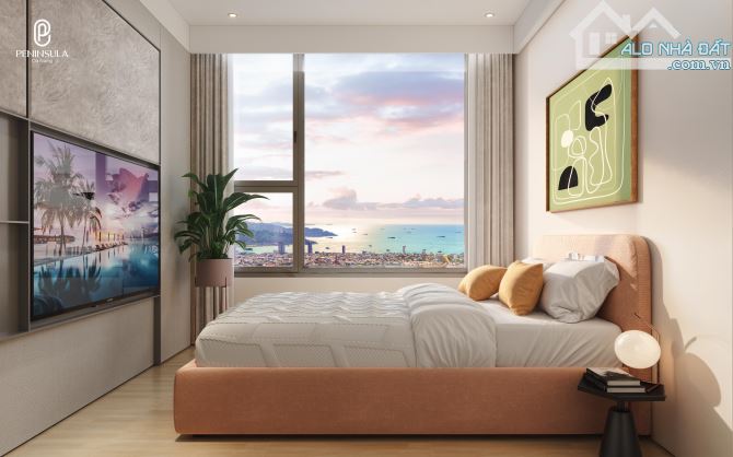 Cực hiếm, cần bán căn hộ Peninsula 2 phòng ngủ, view biển Mỹ Khê Đà Nẵng, sổ đỏ lâu dài - 3