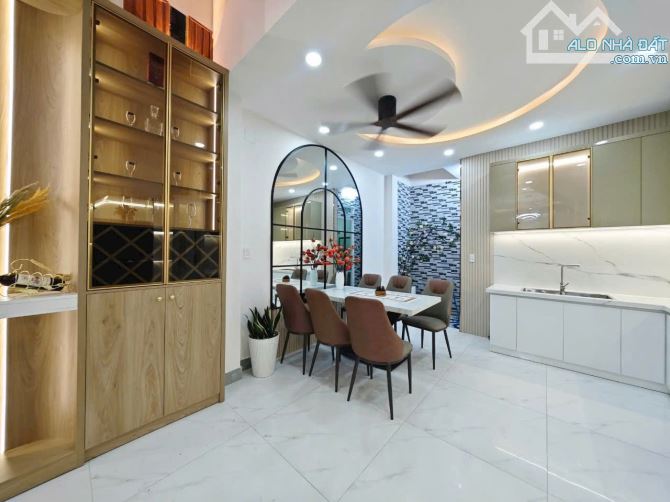 BÁN NHÀ HẺM XH - 3 TẦNG - 4 PN - TRẦN THÁI TÔNG - F 15 - TÂN BÌNH - GIÁ 6,2TỶ - 5