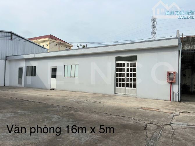 Kho xưởng bãi 1.300m² kho xây dựng 1.000m² có PCCC và điện 3 pha, đường QL 1A,lộ Container - 6
