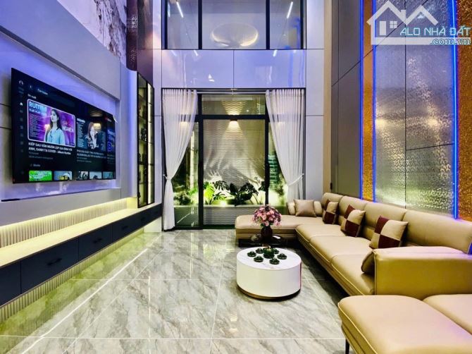 NHÀ GÒ VẤP ĐƯỜNG LÊ VĂN THỌ P8 CÓ THANG MÁY 4X19M HẺM THÔNG 12M 15 TỶ CÔNG VIÊN LÀNG HO - 7