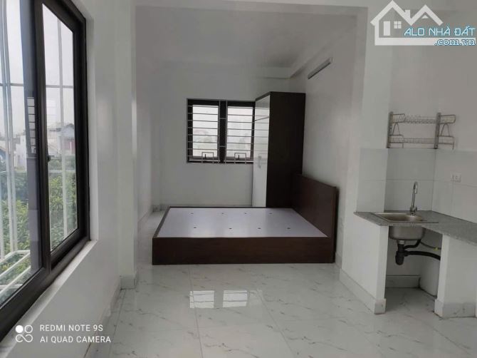 Cho Thuê CCMN Ngõ 2 Cầu Bươu Thanh Trì 25m2 Studio Cửa Sổ Ban Công Thang Máy Ô Tô Đỗ - 3