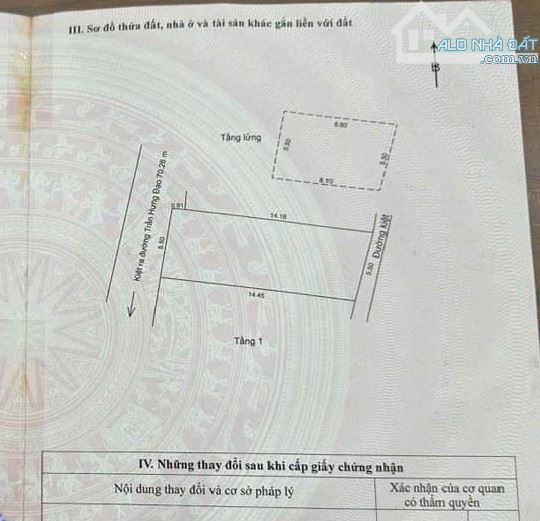 Bán nhà kiệt Oto 4m Trần Hưng Đạo, An Hải Bắc, Sơn Trà - 81m2 (ngang 5.5m). Giá 4,3 tỷ tl