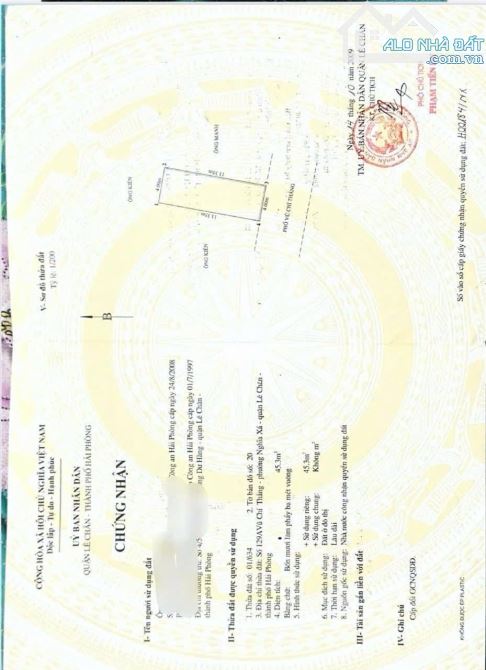 🏘️🏘️ Bán nhà 3 tầng mặt đường, vũ chí thắng, lê chân, giá 5,2 tỷ, 45m2🏅