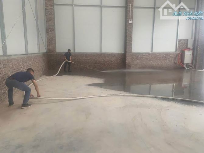 Cho thuê kho xưởng 1.000m2, tại chợ đầu mối phía nam đối diện KCN Thanh Oai, Hà Nội.