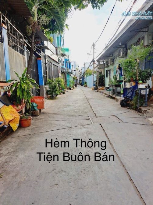 BÁN NHÀ - HẺM XE HƠi - 3 Tầng BTCT - 45m2
