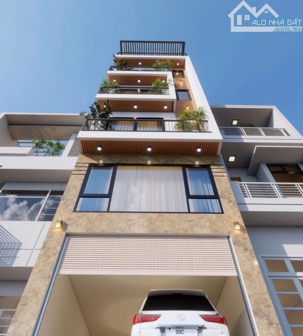 SIÊU ĐẸP, NHÀ 6 TẦNG THANG MÁY, 50M, MẶT TIỀN 4.5M, OTO THÔNG