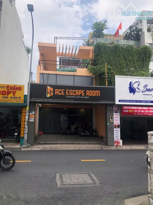 Bán nhà mặt tiền Nguyễn Văn Đậu P11 Bình Thạnh DT 6m x 28m CN 127m2 giá 26 tỷ