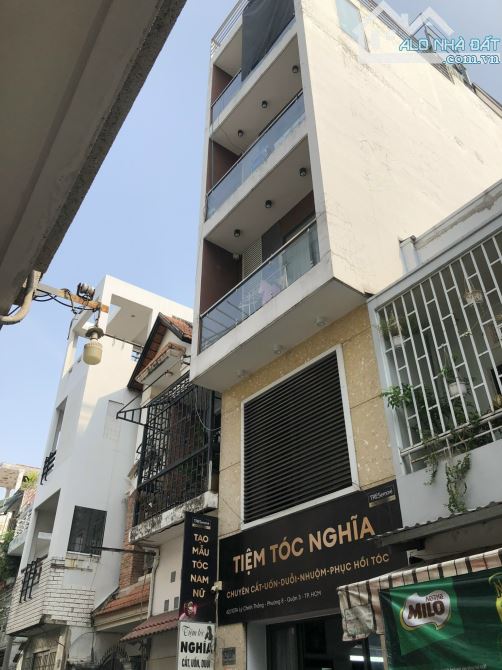 Nhà đẹp HXH 6m - Lý Chính Thắng - P. VTS - Quận 3 (4 x 20m cn 78m2 )giá 13,5 tỷ