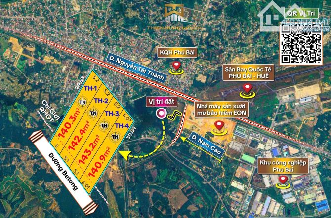 🔥 F0 NAM CAO – PHÚ BÀI – CHỈ HƠN 5TR/M² – CƠ HỘI CUỐI!