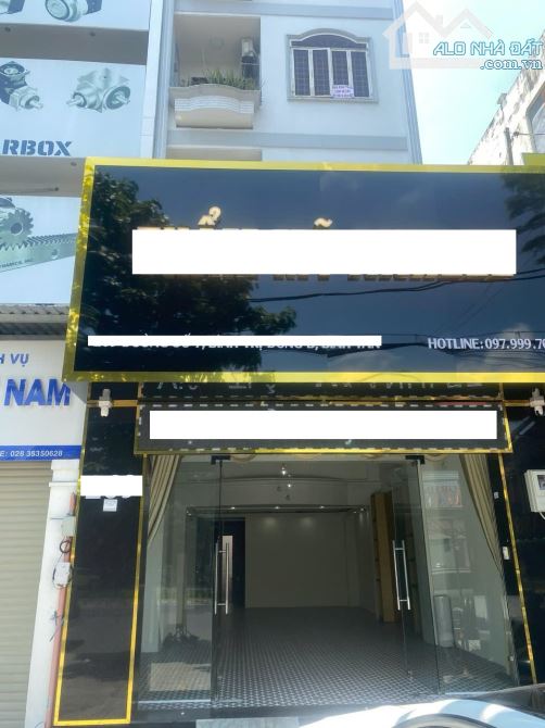 Nhà cho thuê mặt tiền đường Bình trị đông 4x27m 2L kd tự do