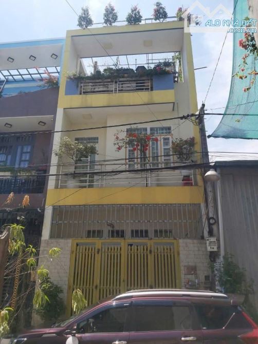 BÁN NHÀ TRỆT LẦU 3PN, 2WC HẺM XE HƠI 5M, KHU DÂN CƯ ĐƯỜNG NGÔ CHÍ QUỐC, GIÁ 4.1TI
