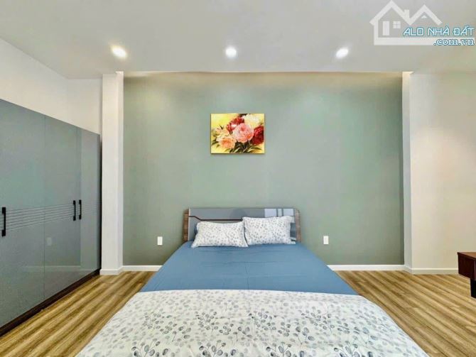 Nhà đẹp vuông vức. 80m² gần Vạn Hạnh mall xây 1 trệt 2. Hẻm oto 7m thoáng, giá 4 tỷ 350 - 10