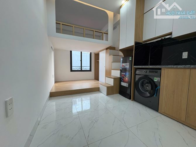 Cho Thuê CCMN 103 Pháo Đài Láng 30m2 Gác Xép + Giường Ban Công Cửa Sổ Giặt Riêng Thang Máy - 11
