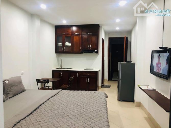 CHUNG CƯ MINI PHỐ HỒNG TIẾN DT150THÁNG DT145M 7T GIÁ 29 TỶ 24 PHÒNG KHÉP KÍN FULL NỘI THẤT - 1
