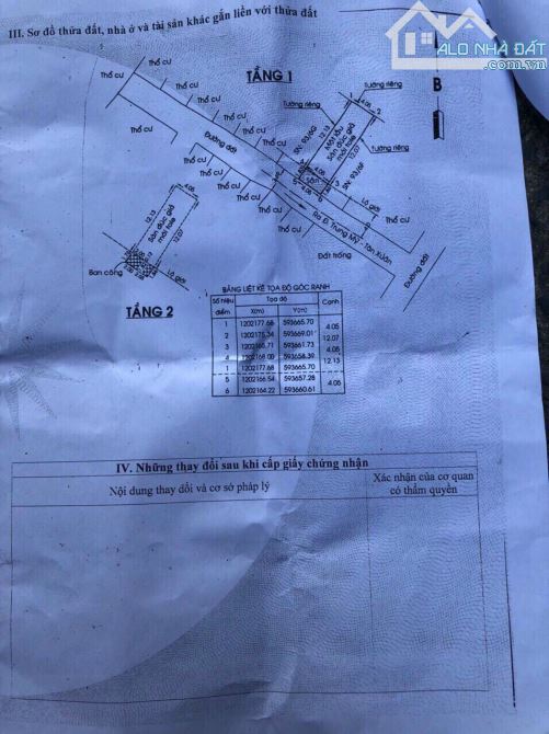 Nhà 1 Trệt 1 Lầu 4x14 = 56m2 Sổ hồng riêng, hoàn công đủ, Đường Trung Mỹ Tân Xuân, 1tỷ680 - 1