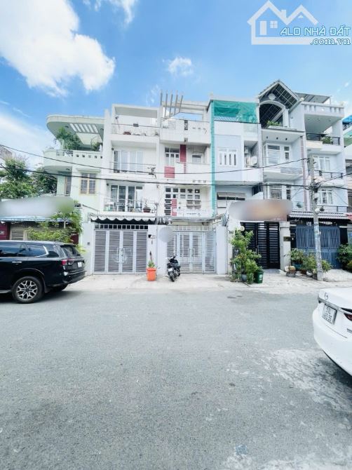 NHÀ 2 MẶT TIỀN KHU VIP CƯ XÁ NGÂN HÀNG QUẬN 7 4x24.5M 5 TẦNG ĐƯỜNG 10M 15.xT - 1
