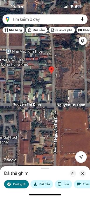 Bán lô đất hẻm 14 Nguyễn Thị Định thích hợp xây nhà - 1