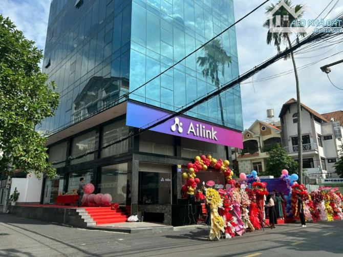 Tòa Nhà Góc 2 Mặt tiền Nguyễn Huy Tưởng gần Phan Đăng Lưu. Hầm, 5 Lầu. HĐ thuê 320 tr/th. - 1