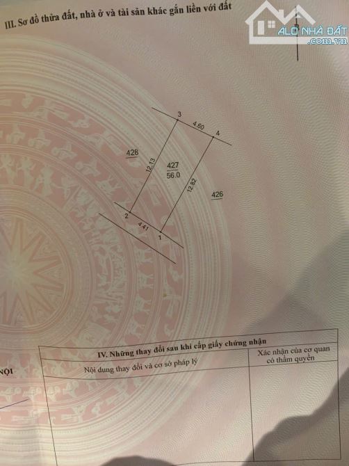 Thôn 1 Đông Mỹ, Thanh Trì. DT: 56m, MT:4.41m, giá: 4.85 tỷ, Ngã 3 Chợ Đông Mỹ - 1