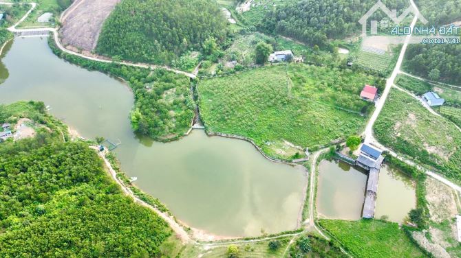 7507m Có 300m Đất Ở, Bám Toàn Bộ Hồ Nước Đẹp Nhất  Kim Bôi , Bám 2 Mặt Đường Bê Tông - 1
