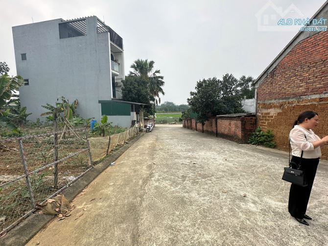 ĐẤT THỔ CƯ TÂN XÃ - THẠCH THẤT - HÀ NỘI, DIỆN TÍCH 85,6M2 GIÁ 3 TỈ - 1