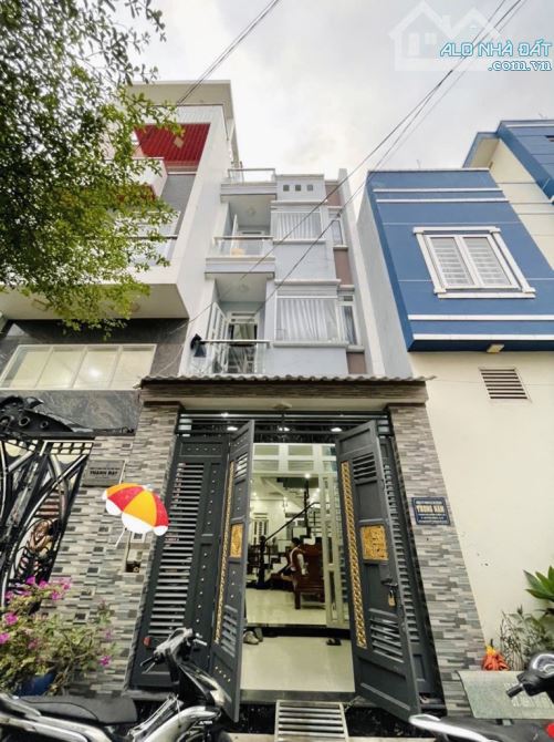 BÁN NHÀ HẺM XH - 4 TẦNG- 4 P.NGỦ - PHAN VĂN HỚN - TTN , Q12 - GIÁ 6,5TỶ - 1