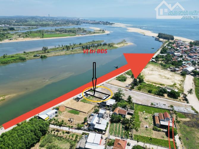 Bán đất Đức Lợi View Trực Diện Sông Vệ đường xe tải, 238m2 11m ngang, SHR giá 1.5 tỷ TL - 1