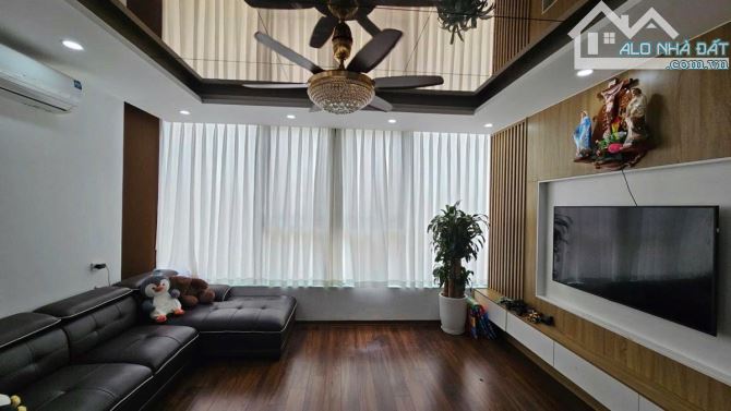 Nhà lô góc 35m ở Văn Phú,Hà Đông, 3 ô tô đỗ cửa, gần công viên cây xanh, 6 tầng thang máy - 1