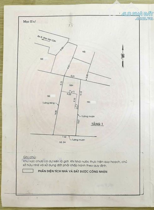 Nhà hẻm xe hơi 6m ra Mặt Tiền đường Kha Vạn Cân 50m gần Chợ Thủ Đức 125m chỉ 8 tỷ - 1