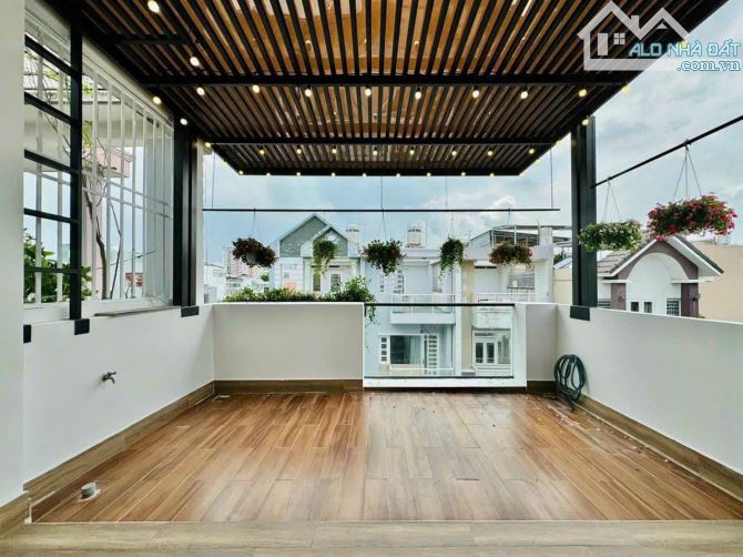 Nhà đẹp vuông vức. 80m² gần Vạn Hạnh mall xây 1 trệt 2. Hẻm oto 7m thoáng, giá 4 tỷ 350 - 12