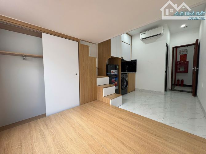 Cho Thuê CCMN 103 Pháo Đài Láng 30m2 Gác Xép + Giường Ban Công Cửa Sổ Giặt Riêng Thang Máy - 13