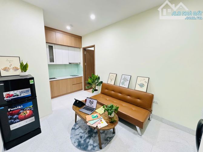 Cho Thuê CCMN 5 Hoàng Quốc Việt Cầu Giấy 50m2 2N1K Giặt Riêng Ban Công Cửa Sổ Thang Máy - 27
