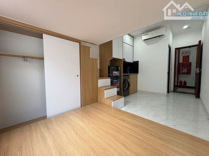 Cho Thuê CCMN 103 Pháo Đài Láng 30m2 Gác Xép + Giường Ban Công Cửa Sổ Giặt Riêng Thang Máy - 14