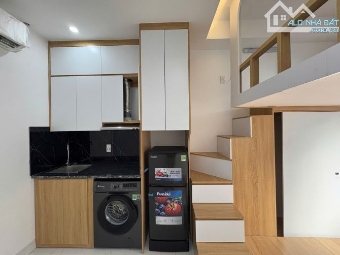 Cho Thuê CCMN 103 Pháo Đài Láng 30m2 Gác Xép + Giường Ban Công Cửa Sổ Giặt Riêng Thang Máy - 15