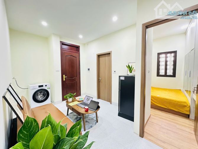 Cho Thuê CCMN 5 Hoàng Quốc Việt Cầu Giấy 50m2 2N1K Giặt Riêng Ban Công Cửa Sổ Thang Máy - 30